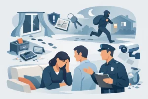 Qué hacer después de un robo en casa